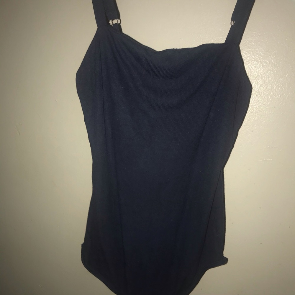 Dark Blue Hollister Bodysuit